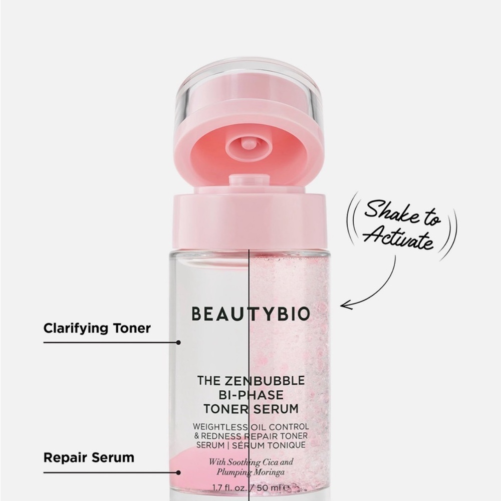 BeautyBio The Zenbubble Bi-Phase Toner Serum - Picture 4 of 5